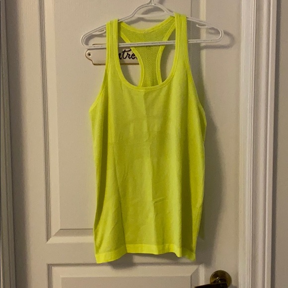Lululemon neon yellow tank - Picture 1 of 3